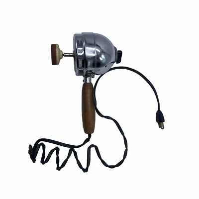 Vibrador Portátil Esquimal De Colección Dos Velocidades Modelo 750 Masaje con Mango de Madera de 2 Velocidades Foto 1 de 4