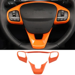 Cubierta interior de volante ABS naranja para Ford Maverick 2022+ - Imagen 1 de 14