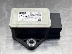 2009 Mercedes SL550 OEM Yaw Rate Speed Sensor Control Module 0055422718 - Picture 1 of 9