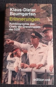 NVA GT KLAUS DIETER BAUMGARTEN BUCH ERINNERUNGEN DES CHEFS GRENZTRUPPEN .DDR - Picture 1 of 1