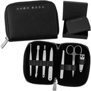 HUGO BOSS Maniküre Pediküre Nagelpflege Set Hautschere Nagelknipser Pinzette - Picture 1 of 9