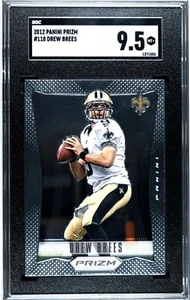 Drew Brees 2012 Panini Prizm #112 card SGC 9.5 MT+ - Picture 1 of 2