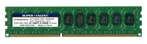 RAM Super Talent W1333EB4GH 4GB PC3-1333MHz ECC CL9 - Picture 1 of 2