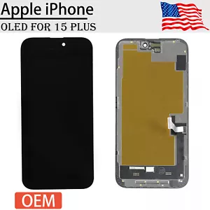 OEM Para iPhone 15 Plus Pantalla LCD Pantalla OLED Suave Digitalizador Táctil Repuesto - Imagen 1 de 8