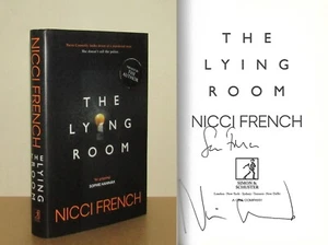 Nicci French - The Lying Room - Double-Signed - 1st/1st (2019 First Edition DJ) - Picture 1 of 5