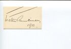 Walter Runciman 1St Viscount Lord President Of The Council Mp Signed Autograph
