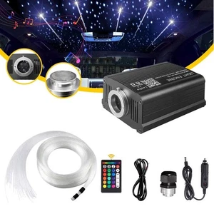 Kit de luces de fibra óptica centelleantes de 3/500 piezas techo estrellado estrella W5C0 - Imagen 1 de 19