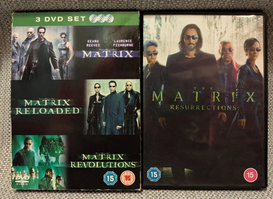Matrix The Ultimate Collection 4 Disc DVD Movie Film Bundle Set - Image 1 of 1