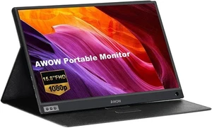 Portable Monitor, Tragbarer Monitor, 15,8 Zoll, 1920 x 1080 FHD IPS mit HDMI - Bild 1 von 6