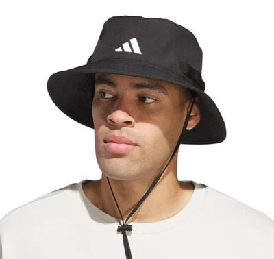 Adidas Men's Climacool UPF 50 Sun Protection Bucket Hat, Black, One Size - Image 1 of 4