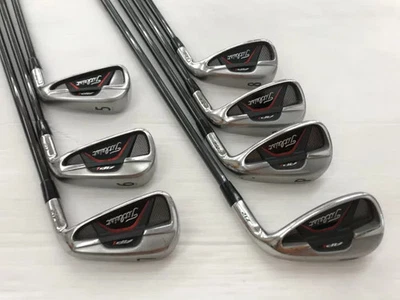 Titleist AP1 712 Iron Set 4-9,Pw 7pc Flex S ROMBAX 60 Graphite - Image 1 of 4