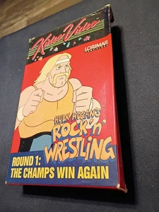 Hulk Hogans's Rock N Wrestling Round 1 The Champs Win Again Rare. 4x - Picture 1 of 6