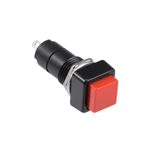 10pack 12mm Red Momentary Push Button Switch Square Flat Button SPST NO - Picture 1 of 3