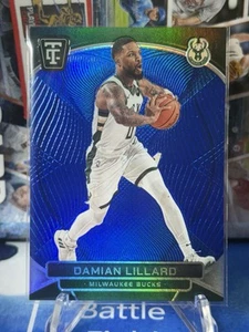 2024-25 Totally Certified Damian Lillard #17 Blue Platinum Mirror /99 NBA - Picture 1 of 2