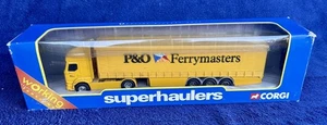Corgi Superhaulers TY59548 1:64 Renault  Curtainsider P&O Ferrymaster BOXED - Picture 1 of 5
