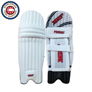 MRF Prodigy Ambidextrous Cricket Batting Leg Guards - Picture 1 of 4