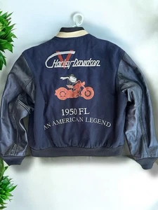 Vintage Harley Davidson Taz Looney Tunes Warner Brow Jacke Gr. L - Bild 1 von 14