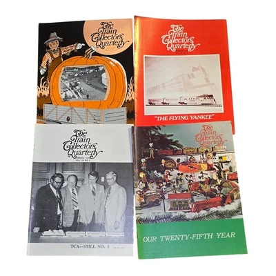 1978 The Train Collectors Quarterly Magazine Winter Spring Summer Fall TCQ Foto 1 de 4