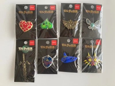 The Legend of Zelda Pins Comp Set 8 Majora's Mask Ocarina Korok Nintendo Tokyo - Image 1 of 4