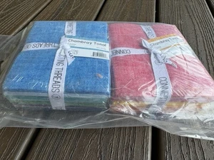 Connecting Threads Fat Quarter Bundle - Chambray 24 Pieces - Picture 1 of 9