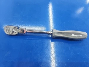 Snap On thlfd72 100th anniversary 1/4 drive long flex head ratchet gray NEW - Bild 1 von 3