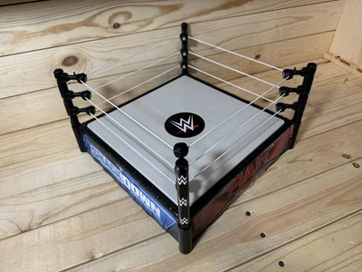 Mattel WWE RAW Smackdown Wrestling Ring Arena Spring Loaded 2010 Toy Playset - Image 1 of 4