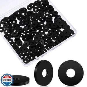 Arandelas de goma de neopreno resistentes al aceite Fabbay 200 piezas 1/2 OD x 3/16 ID x 1/16 - Imagen 1 de 5