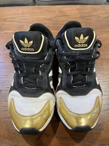 Adidas Tresc Run Moosgrün schwarz grau US Herren Größe 9 gebraucht 1615 - Bild 1 von 14