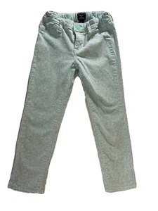 Gap Kids Girls Jeans Skinny Fit Coupe Moulante Size 5 Green/ White flower - Picture 1 of 4