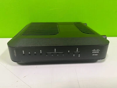 Cisco cable modem DPC3825 DOCSIS 3.0 Gateway  w/ Adapter - Image 1 of 4