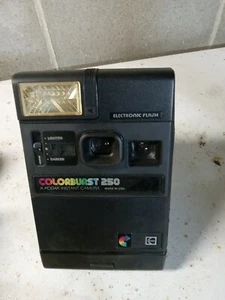 Rare Vintage Kodak Colorburst 250 Instant Camera, Kodak Camera w/ Case - Picture 1 of 6