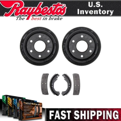 Kit trasero Raybestos tambores de freno y zapatas de freno para Chevrolet K1500 1993-1999 Foto 1 de 4