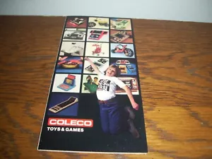 1981 SMALL COLECO TOYS PAMPHLET WITH DUKES OF HAZZARD "GENERAL LEE" POWERCYCLE - Picture 1 of 4