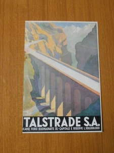 1944 ITALSTRADE S.A. MILANO ANTICA PUBBLICITA ANNI 40 EPOCA - Picture 1 of 1