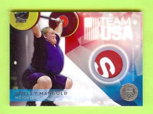 2016 Topps Olympics "Silver" Holley Mangold Weightlifting Relic Team USA #43/50 - Bild 1 von 1