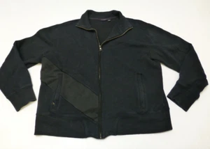 Apt 9 Mens Size Extra Large Black Full Zip Sweatshirt Great Condition - Picture 1 of 2