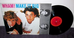WHAM! Make It Big LP 1st Press 1984 Columbia FC-39595 w/Inner GEORGE MICHAEL NM- - Picture 1 of 3