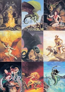ROWENA 1993 FPG COMPLETE BASE CARD SET OF 90 FA - Picture 1 of 4