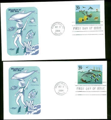 US FDC #2863 - #286 Complete Set of 4 Artmaster Cachet Honolulu, HI - Image 1 of 2