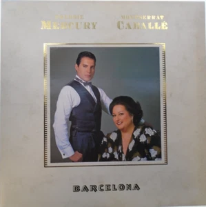 VINYL LP " Barcelona " By Freddie Mercury And Montserrat Caballe - 1988 -POLH44 - Picture 1 of 6