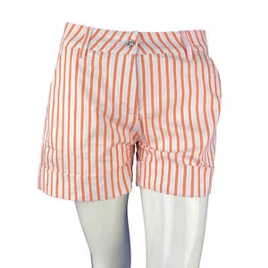 CHERVO Damen kurze Short Guidonia SUN BLOCK orange weiß gestreift 79C 2.Wahl - Bild 1 von 1