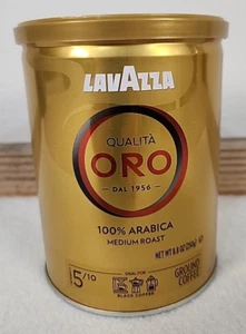 LavAzza Qualità Oro Ground Coffee Medium Roast 100% Arabica 8.8 oz Tin - Picture 1 of 9
