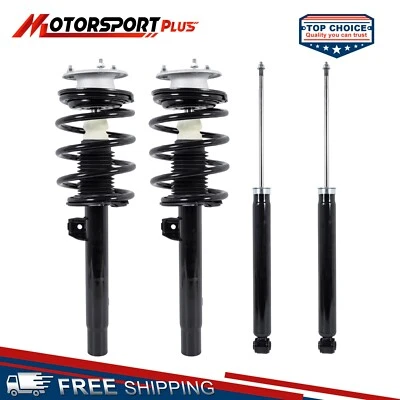 4PCS Front+Rear Complete Struts Shock Absorber For BMW 323i 325Ci 328i 330i E46 - Image 1 of 4
