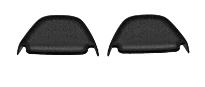 Cubierta de perno de cinturón de seguridad negra para Lt o Rt para Volkswagen Vanagon 1980-1991 Foto 1 de 2