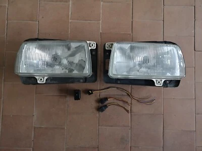 VW Jetta mk2 Derecho e Izquierdo EURO Hella Kit Faro con Ajustadores de Altura Foto 1 de 4
