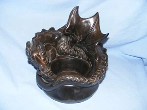 Péndelfin Metallion Rango Bronce Fundido Frío Planta Dragón Soporte Caliente - Imagen 1 de 9