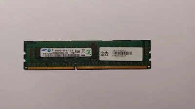 Samsung 4GB DDR3 1333 PC3L-10600R 1.35V Registered ECC RAM M393B5270DH0-YH9 - Image 1 of 2