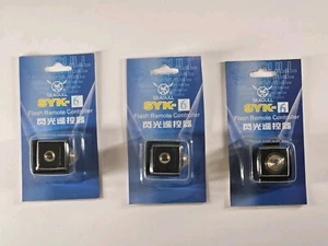 New Set Of 3 Seagull SYK-6 Flash Remote Controllers - Picture 1 of 2