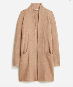 J. CREW Cocoon Pullover BLAZER GRÖSSE SMALL MELIERT PILZ NEU MIT ETIKETT $ 218 - Bild 1 von 2