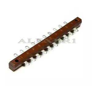 8pcs 10-pin Point to Point Bakelite Terminal Strip T1 Tube Amp USSR NOS - Picture 1 of 3